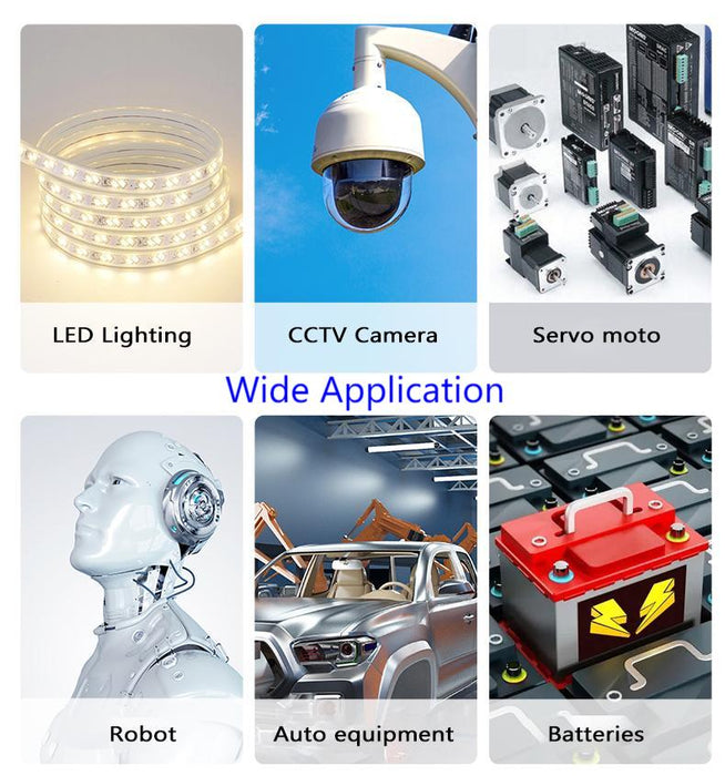 AC 110V/220V to DC 12V 30A 360W Switching Mode Power Supply Regulated Power Supply Transformer Adapter LED Driver for LED Strip, CCTV Camera System, Radio