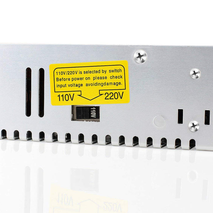 AC 110V/220V to DC 12V 30A 360W Switching Mode Power Supply Regulated Power Supply Transformer Adapter LED Driver for LED Strip, CCTV Camera System, Radio