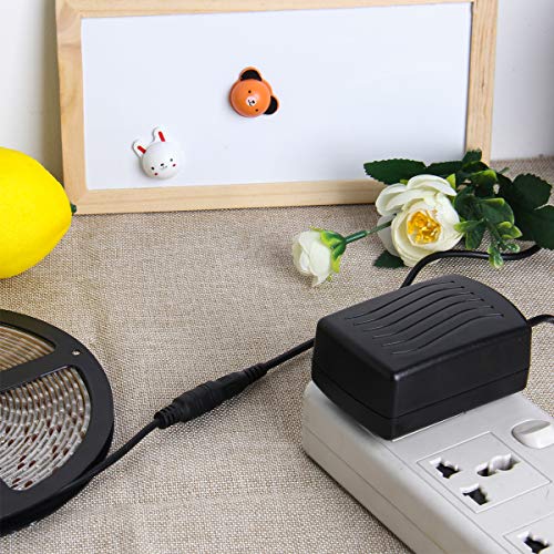 SUEPRNIGHT UL Listed 12 Volt Power Supply, AC AC 100-240V to 12V 3A 36W DC Switch Transformer Converter Adapter for PC Monitor LED Strip Light