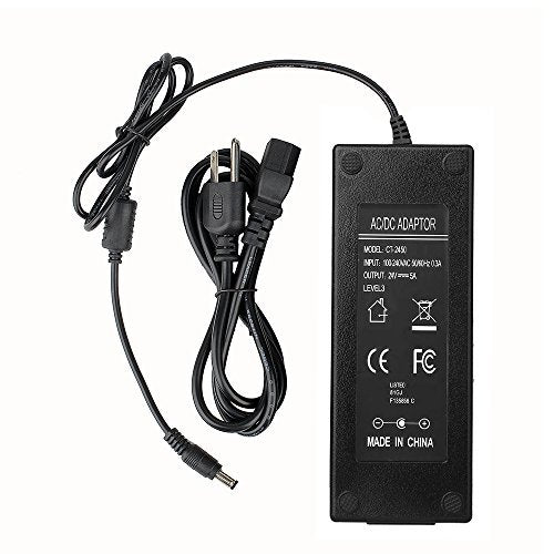 SUPERNIGHT Power Adapter - Transformers - Switching Power Supply Transformers for LED Strip Lights/Router / Security Camera/Output 24V 5A 120W Max with 2.1mm x 5.5mm
