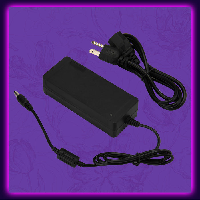 Super Night AC 100-240V to DC 24V 3A Black Color Switching Power Supply Converter Adapter for LED Rope Light Strip Lights (5.5x2.1mm DC Output Jack)