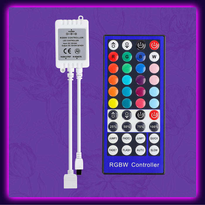 SUPERNIGHT 40keys RGBW LED Remote Controller for 3528 5050 SMD Flexible LED Strip Light LED Ribbon