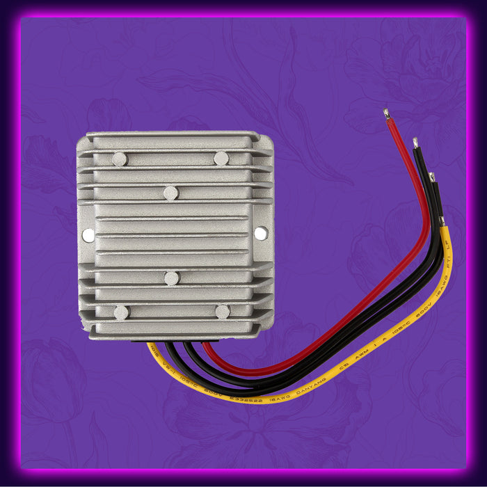 Super Night DC/DC 36V Step Down to 12V 10A 120W Voltage Converter Buck Converter Waterproof Voltage Regulator for Golf Cart LED Strip Light Power Supply Transformer