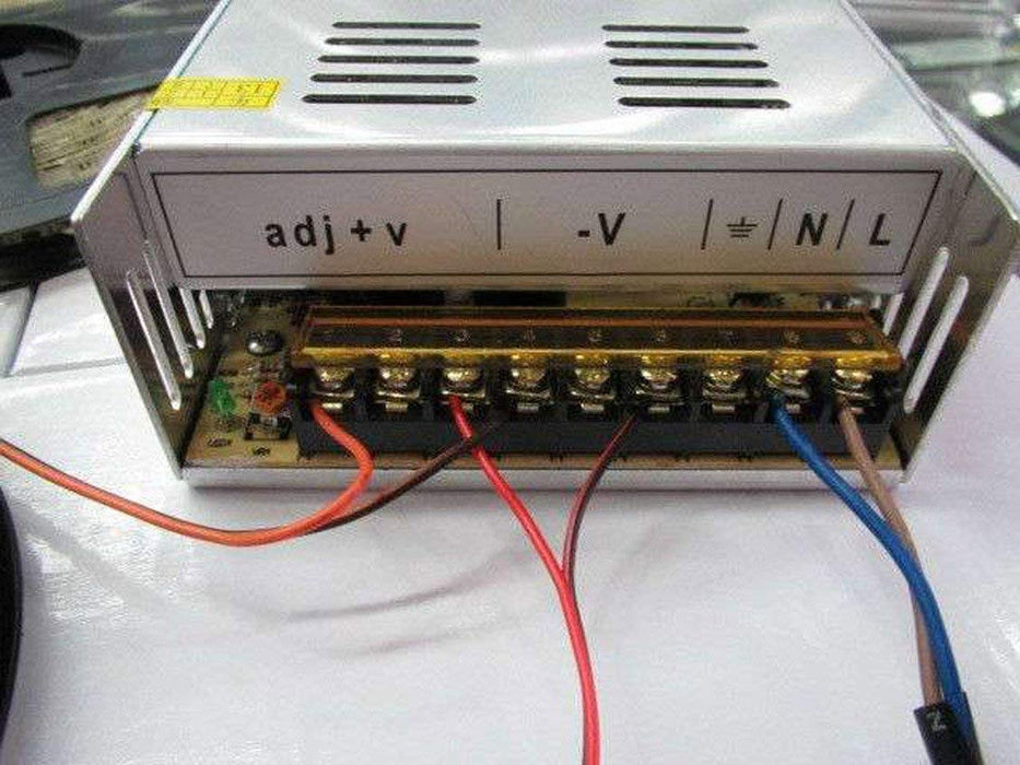 AC 110V/220V to DC 12V 30A 360W Switching Mode Power Supply Regulated Power Supply Transformer Adapter LED Driver for LED Strip, CCTV Camera System, Radio