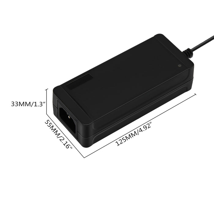 SUPERNIGHT AC100V-240V To DC 12V 5A 60W Power Supply Adapter Transformer For LED Strip Light