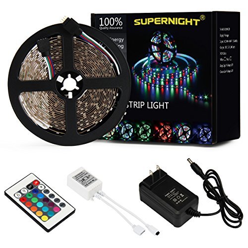 Best Desk LED Lighting Kit - SUPERNIGHT Color Changing RGB LEDs Light Strip Kit