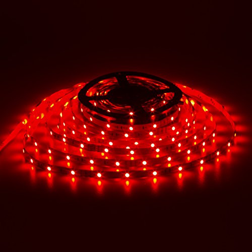SUPERNIGHT LED Strip Light - 32.8ft 5050 RGB 300LEDs [Multi Color Includes White] Color Changing Flexible Self-adhesive Light Strip Lights for Party,Kitchen,Holiday