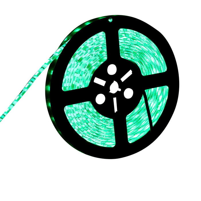 SUPERNIGHT Green LED Strip Light, 16.4ft 5050 SMD 300led Rope Lights, IP65 Waterproof Lighting
