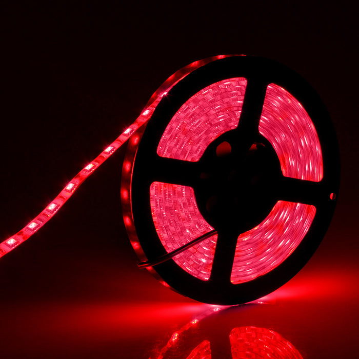 Waterproof 16.4Ft Red SMD5050 300 LEDs Strip Lights ح SUPERNIGHT — go ...